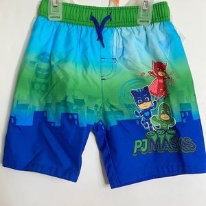 Toddler Boy’s PJ Masks Swim Trunks